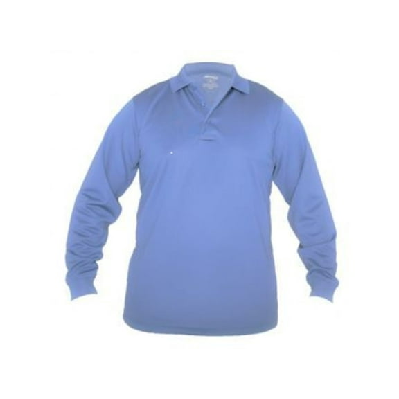 Elbeco Long Sleeve UFX Polo Shirt - Mens, Light Blue, Large