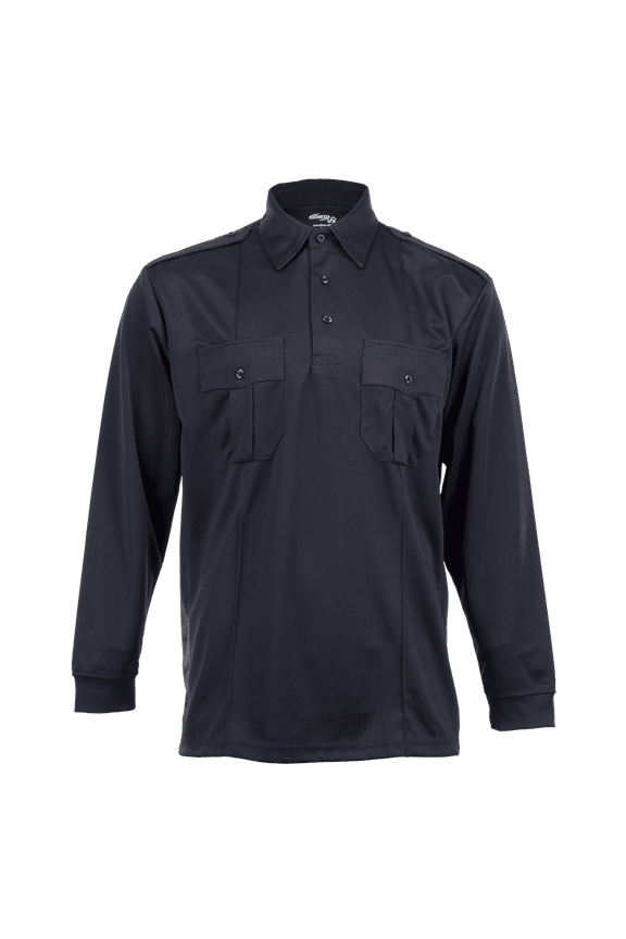UFX Uniform Polo, Long-Sleeve Midnight Navy, Size: 6XL