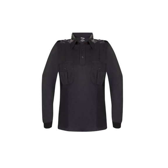 Elbeco Ufx Ls Uniform Polo, Midnight Navy -