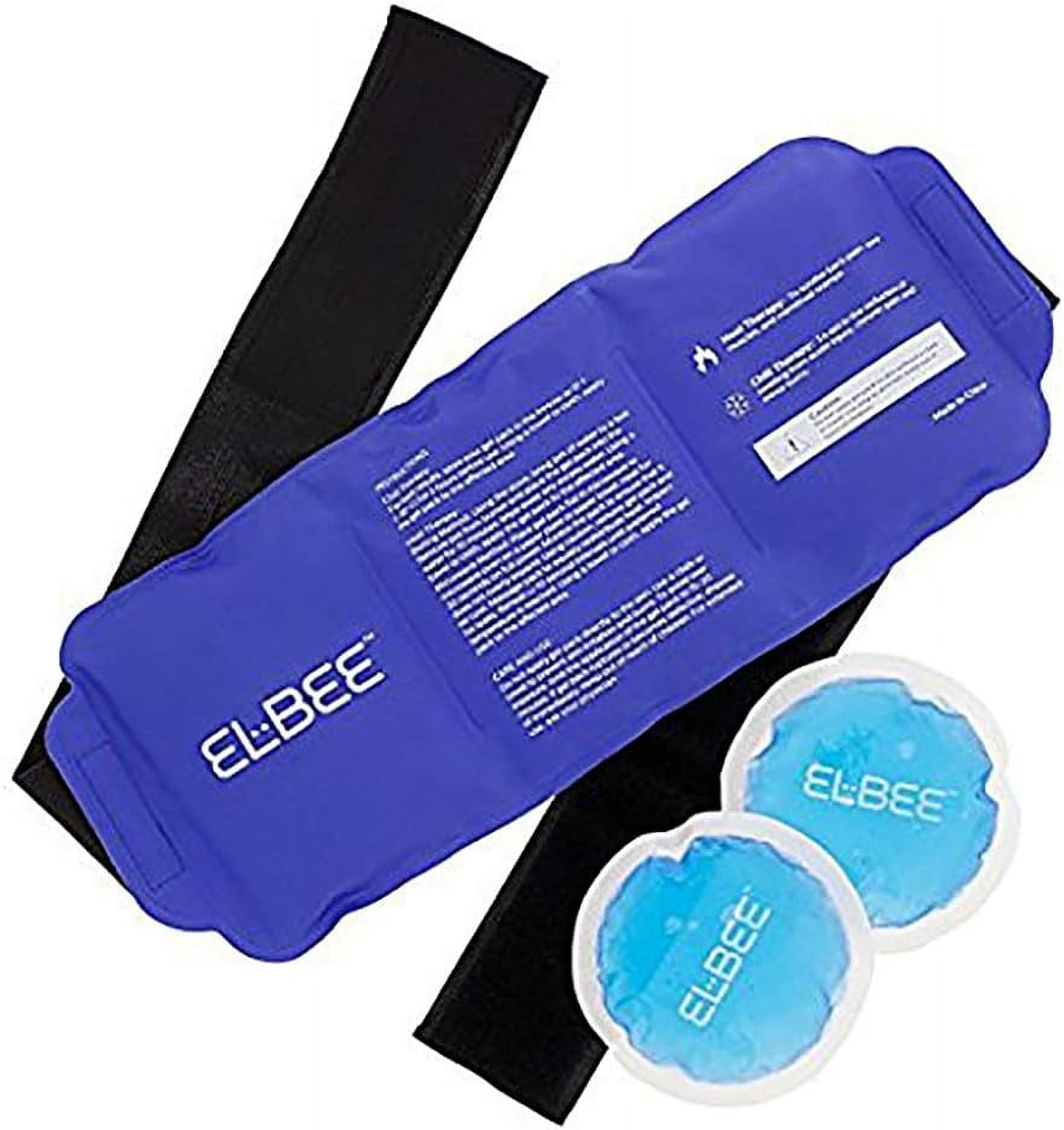 Elbee Reusable Hot and Cold Therapy Gel Pack for Cramps and Injuries