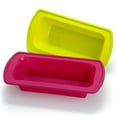 Elbee Silicone Loaf Pan Non Stick Baking Pan for Bread & Meat Loaf, 2