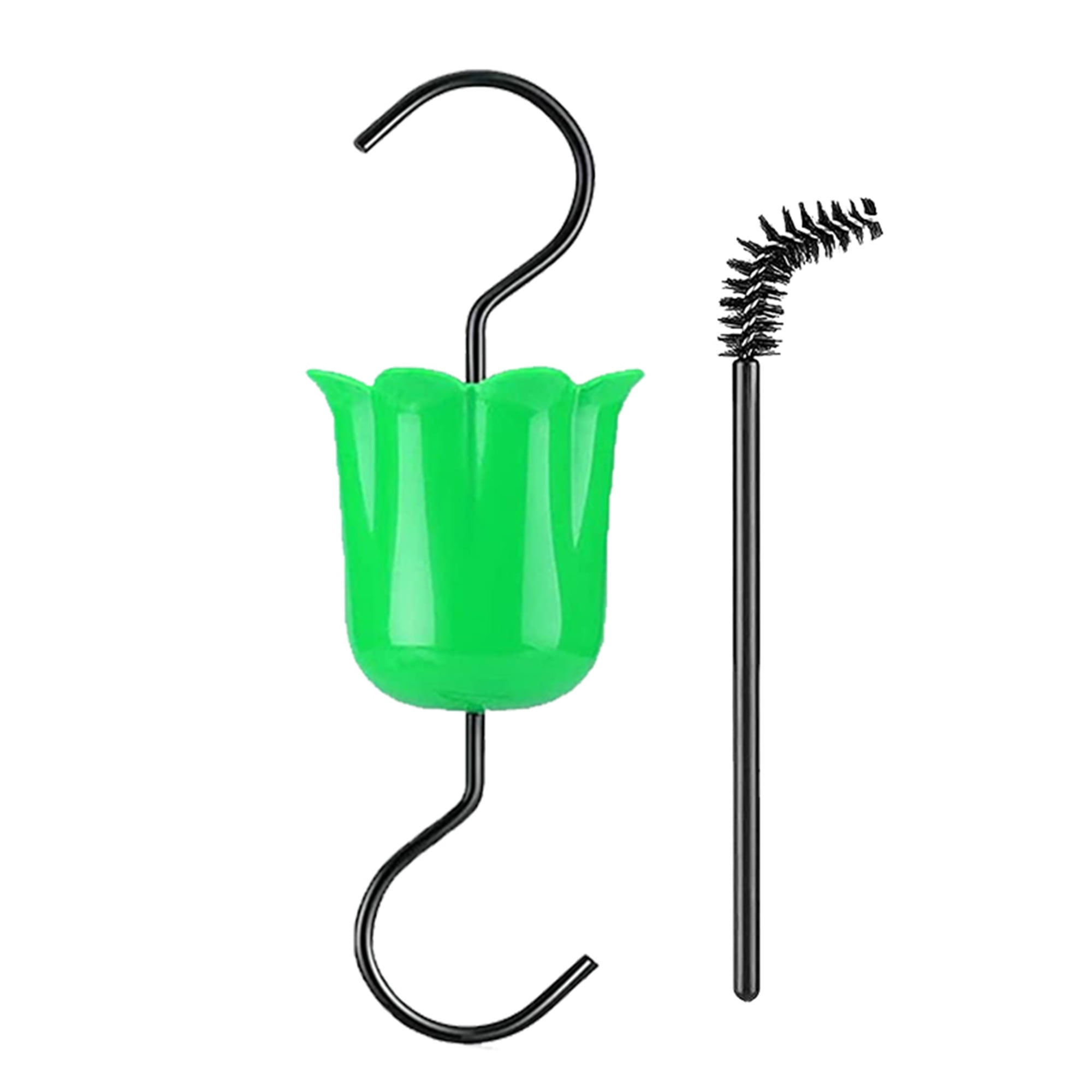 Elbourn 1 Packs Hummingbird Feeder Ant Guard Moat, Flower Hummingbird