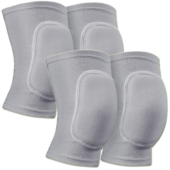 Elbourn 2-Pair Knee Pads/ Elbow Pads/ Shin Pads for Volleyball, Basketball, Football for Youth and Adults