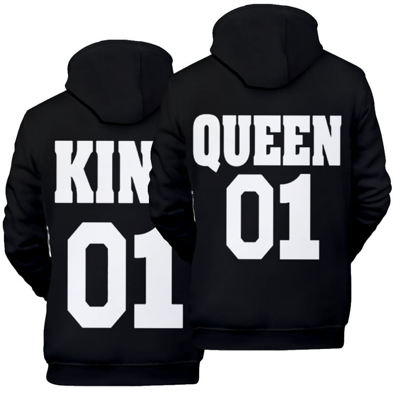 His queen her online king hoodies