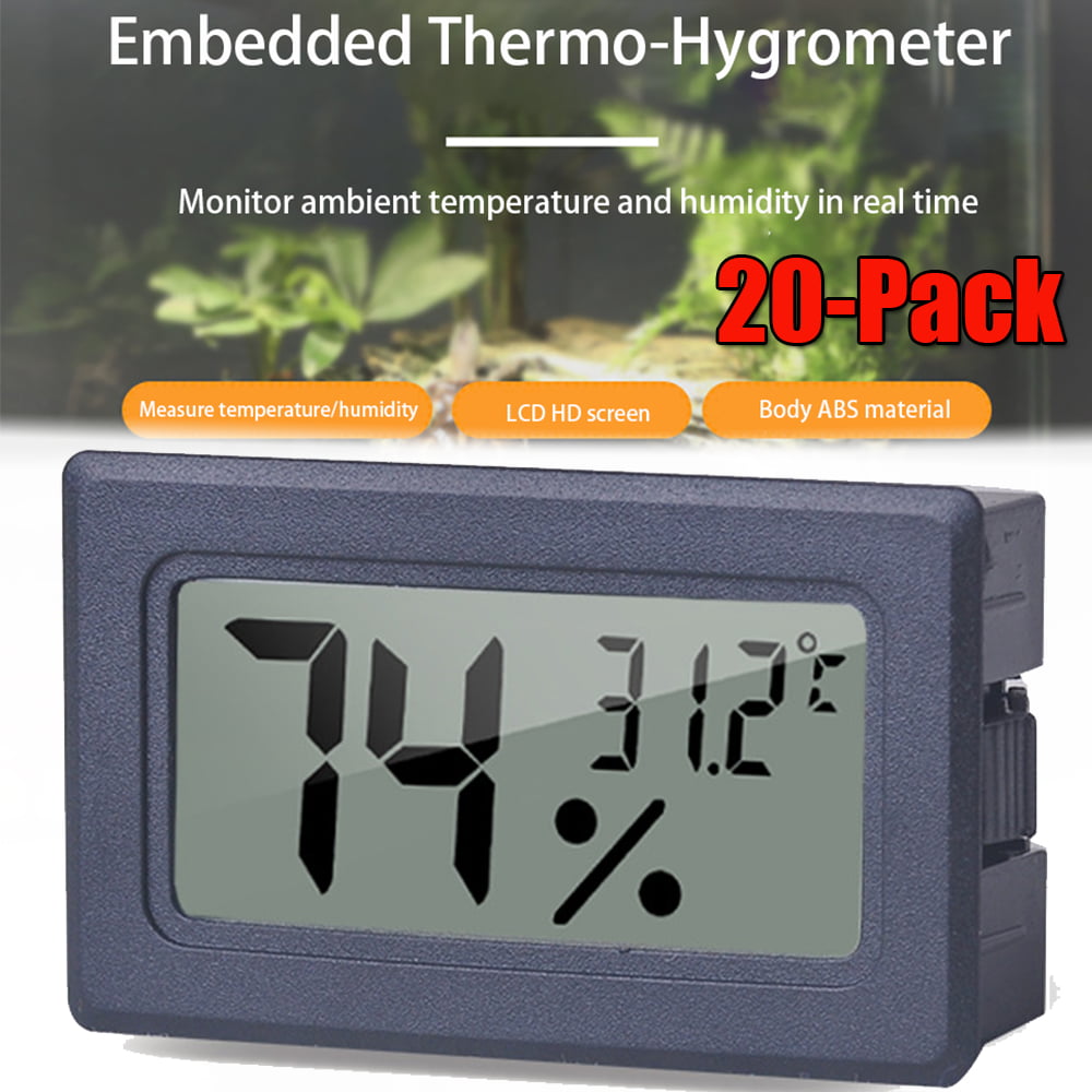 Digital hygrometer lcd electronic digital temperature humidity