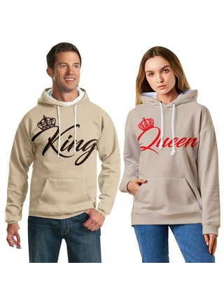 King Queen Couples Hoodies