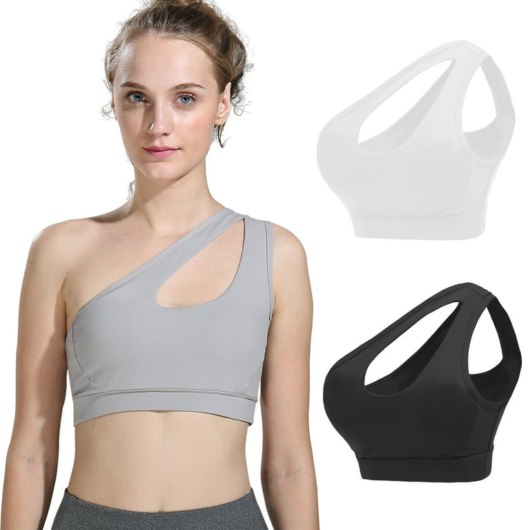 Elbourn Women Sports Bra Wirefree Yoga Bras Tank Top High Intensity Push Up High  Impact Workout Gym Activewear BraPack of 3 
