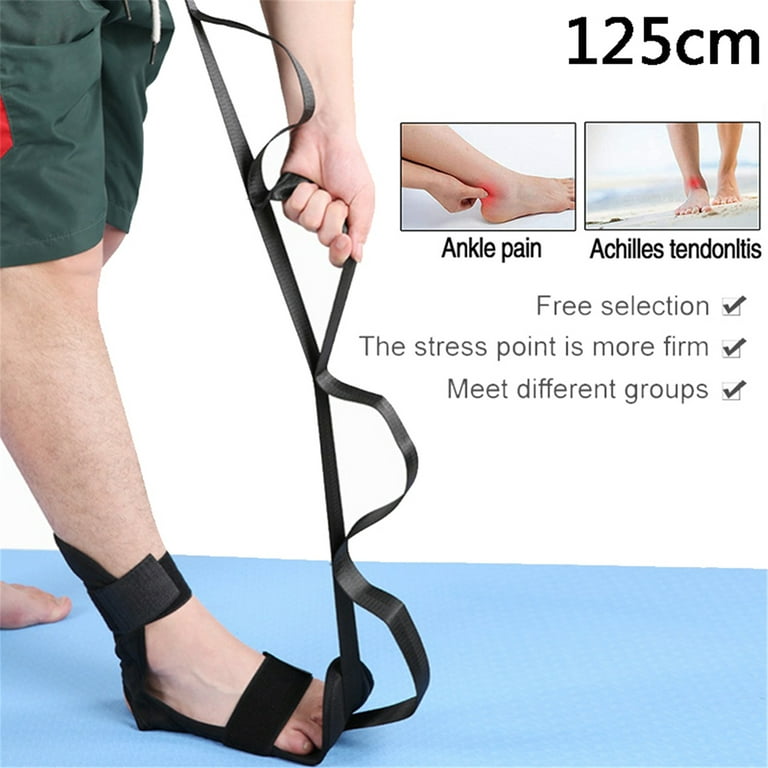 Elbourn Yoga Stretching Strap Belt with Loops, Ankle Leg Stretcher