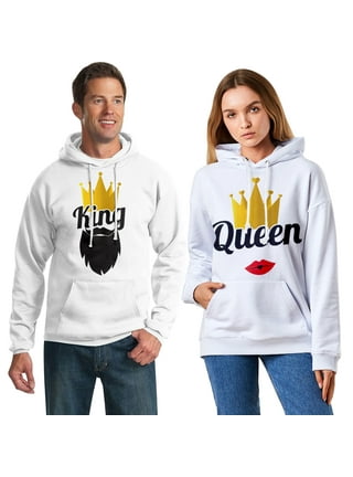 King Queen Couples Hoodies