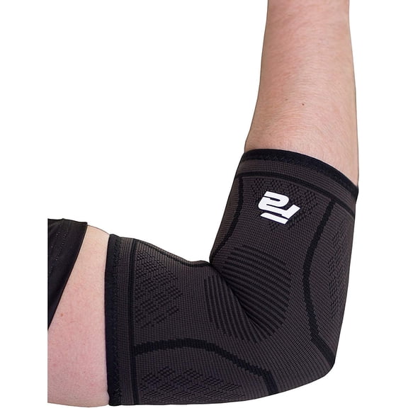 Fit Active Sports Elbow Arm Brace Compression Sleeve For Weight Lifting, Gym Workout, Golf, Tennis, Support for Men and Women