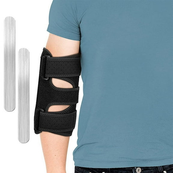 Elbow Brace,Comfortable Night Elbow Sleep Support,Elbow Splint, Adjustable Stabilizer Splints, Cubital Tunnel Syndrome,Tendonitis,Ulnar Nerve,Tennis,Fits for Men and Women(Fits Most)