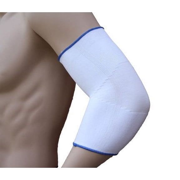 Elbow Brace Compression Support Sleeve for Tendonitis, Tennis Elbow, & Golf Elbow Treatment - Reduce Joint Pain (Small Black)