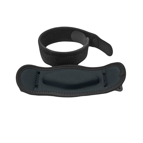 Elbow Brace for Tendonitis Tennis Elbow Golfer's Elbow Pain Relief, Adjustable Support Strap for Sports Physical Labor Daily Use, Unisex One Size Fits Most forearms 21-38Cm with