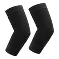 thumbnail image 1 of Elbow Compression Sleeve (1 Pair), Elbow Brace for Tendonitis and Tennis Elbow, Golfer Elbow Support Tennis Elbow Brace for Men & Women, Workout Black, 1 of 7