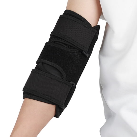 Elbow Compressions Sleeve With Adjustable Strap Sports Joint Protector Stabilizer For Tennis Player Office Workers