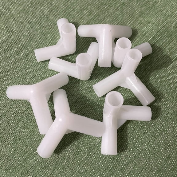 Elbow Fittings 3 Way Pipe Fitting Connectors High Strength Corner Fitting 3 Way Tent Bracket Pipe Joint