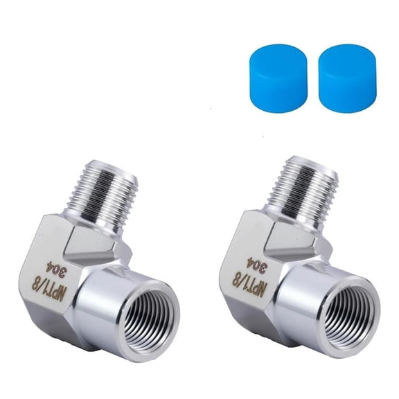 Elbow Joint Connector Metal pipe Shape Elbow Fitting for Sensor Extender
