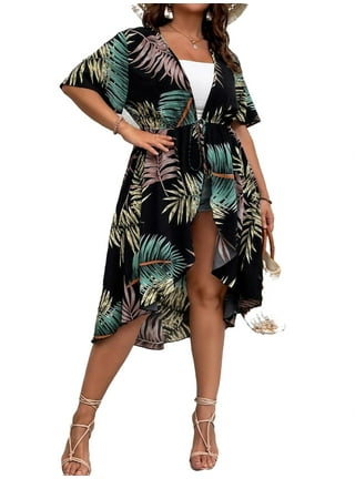 Plus size dressy kimonos outlet