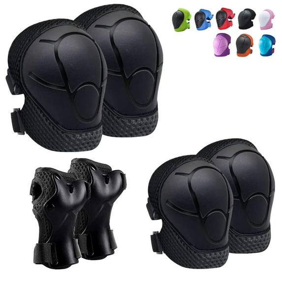 Elbow Pads and Knee Pads for Kids 2 to 8 Years Toddler Elbow with Wrist Guards 3-in-1 for Skating,Cycling Bike,Rollerblading and Scooter