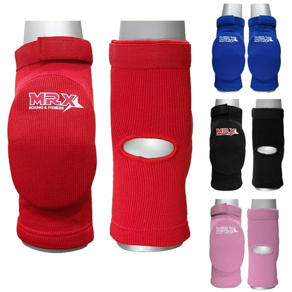 Elbow Protector Arm Brace Pads Knee Support Compression Elbow Guard (Red L/XL)