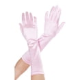 thumbnail image 1 of Elbow length satin gloves 426-PINK, 1 of 3