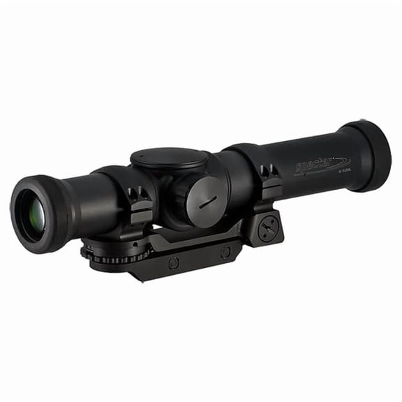 Elcan SpecterTR 1/3/9x Tri FOV Riflescope, 5.56 Ballistic Reticle, Flip-Covers, Black (TFOV139-C1)