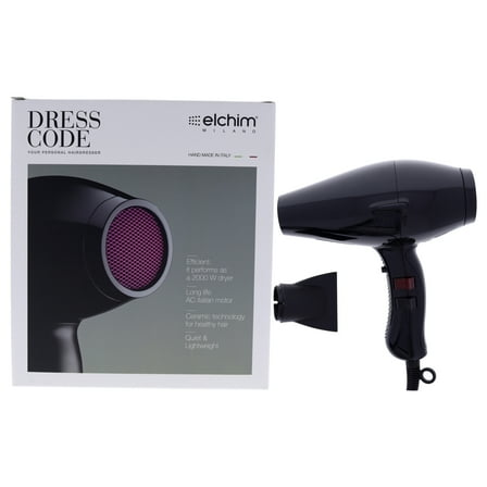 Elchim Dress Code Hair Dryer: Professional, Lightweight Ionic/Ceramic Salon Blow Dryer