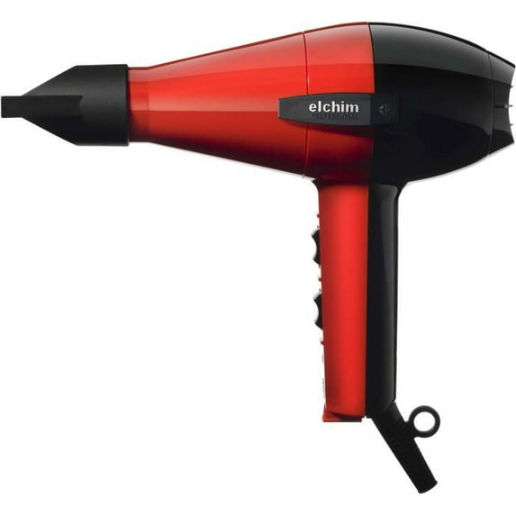 Elchim Professional Powerful 2000 Watt Ultra Quiet Compact Lightweight Turbo Premium Hair Dryer