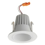 Elco E214c0740 The Alder System 2" Integrated Led Open Baffle Recessed Trim - White