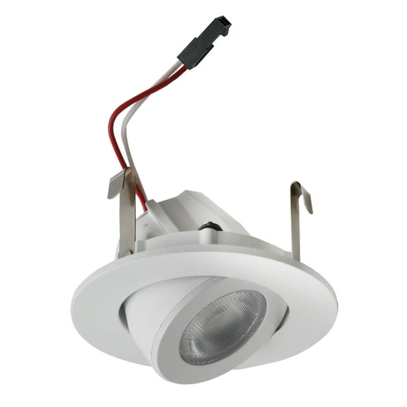 Elco E218C1827W The Alder System 2" Integrated Led Adjustable Recessed Trim - White