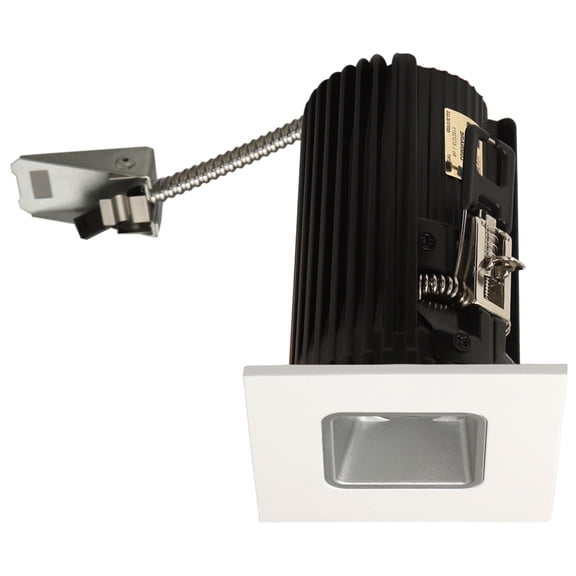 Elco E2L13F27H The Teak System 2" Integrated Led Square Recessed Trim - White