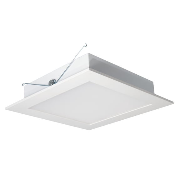 Open Box Elco E822l1530 The Maple System 8" Integrated Led Square Recessed Trim - White