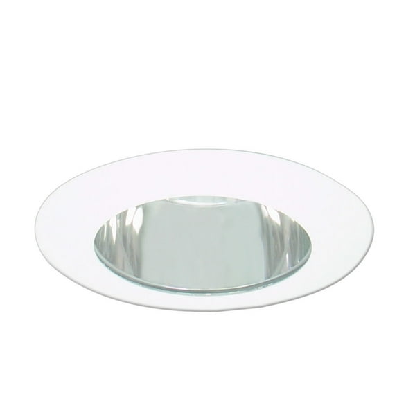 Elco El119 6" Reflector Shower Trim - White