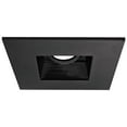 thumbnail image 1 of Elco El2484 4" Die-Cast Adjustable Square Aluminum Baffle Trim - Black, 1 of 1