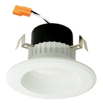 Elco El311ct5 3" Integrated Led Baffle Recessed Trim - White