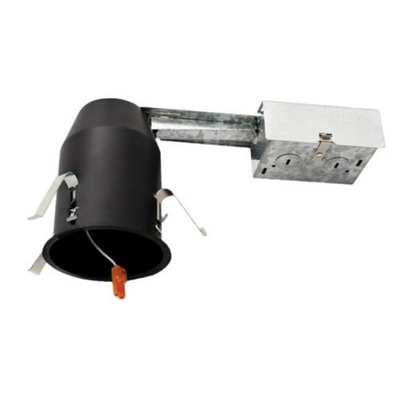 Elco El390rica Integrated Led Remodel Recessed Housing For 3" Trims - Black