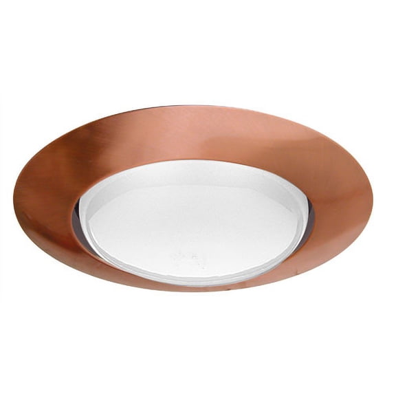 Elco EL40CP 6" Open Trim For 150W Bulbs - Copper