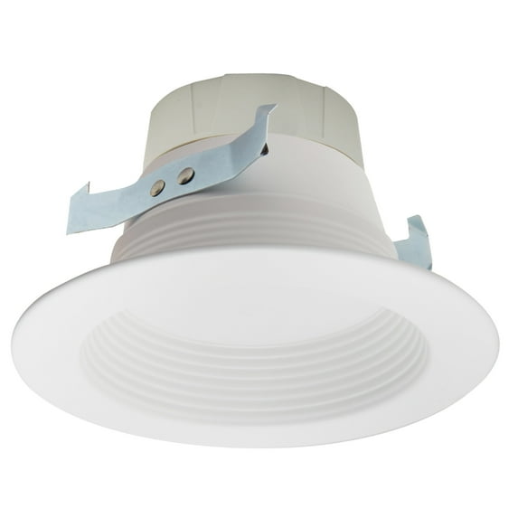 Elco El410sd 4" Integrated Led Baffle Recessed Trim - White