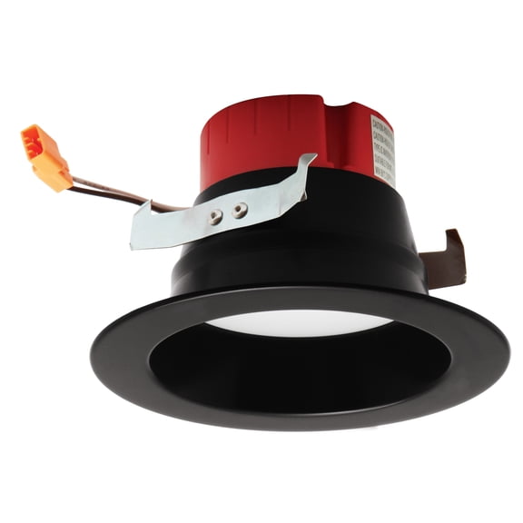 Elco EL415CT5BB 4" Integrated Led Reflector Recessed Trim - Black