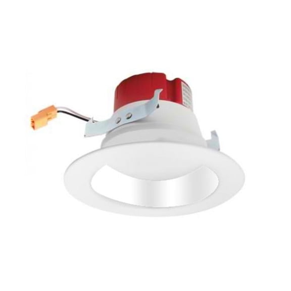 Elco El41727 4" Integrated Led Reflector Recessed Trim - White
