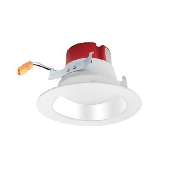 Elco EL41740C 4" Integrated Led Reflector Recessed Trim - White