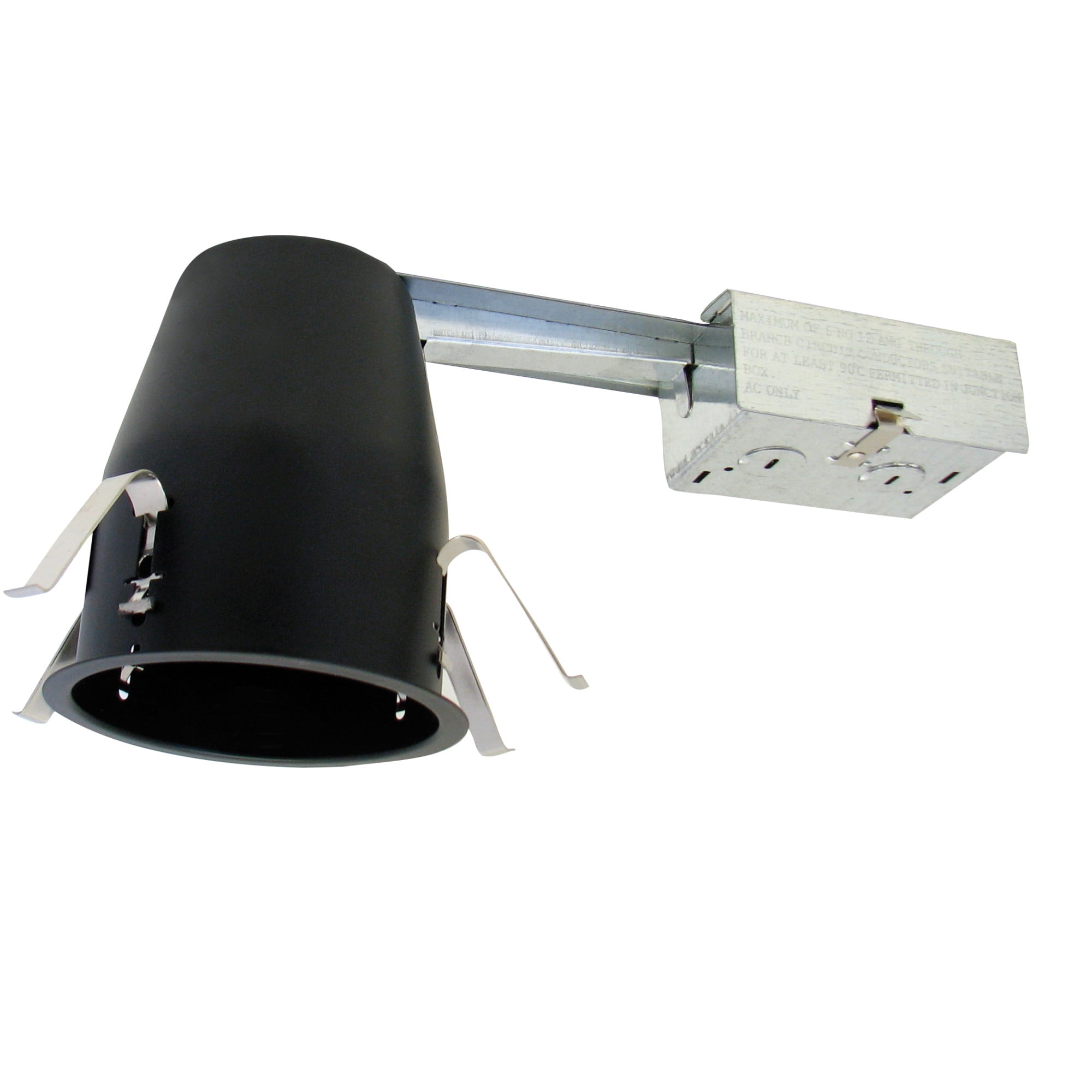 Satin Nickel 4" LED Remodel Recessed Lighting Housing