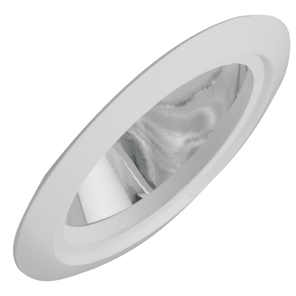 Elco EL606W The Slant System 6" Super Sloped Reflector Trim - White