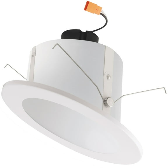 Elco EL716CT5W The Slant System 6" Integrated Led Reflector Recessed Trim - White