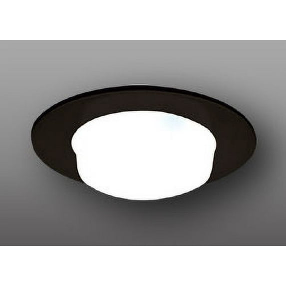 Elco El916 4" Shower Trim - Black