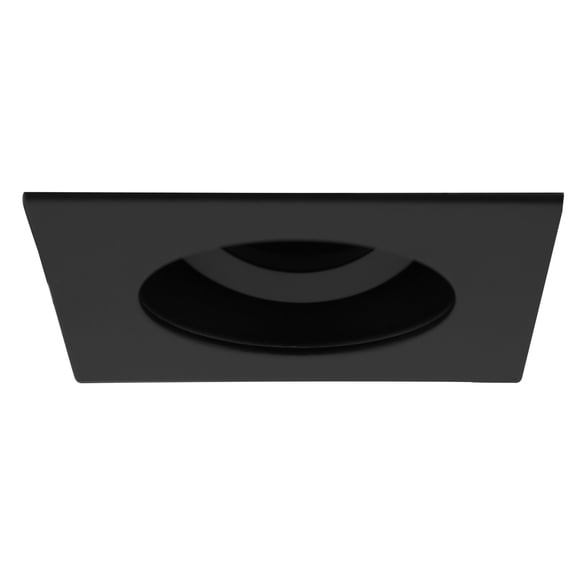 Elco ELK2529BB The Koto System 2" Adjustable Square Reflector Trim - Black