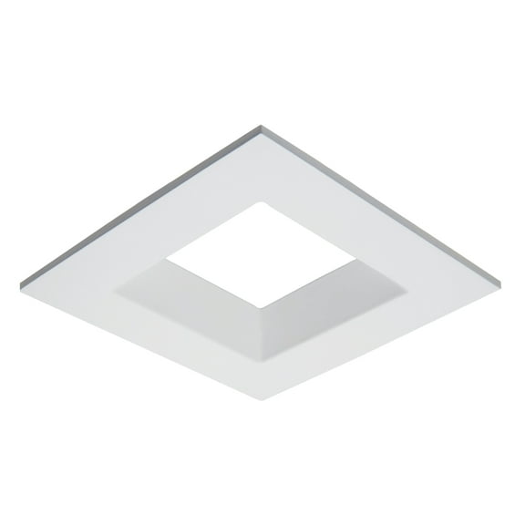 Elco ELL4814W 4" Square Reflector Recessed Trim - White