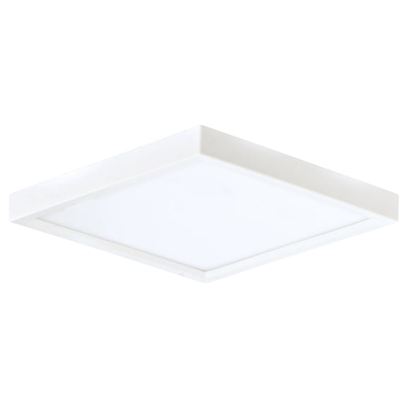 Elco Elsp4440 Sky Panels 5" Wide Led Flush Mount Square Ceiling Fixture - White