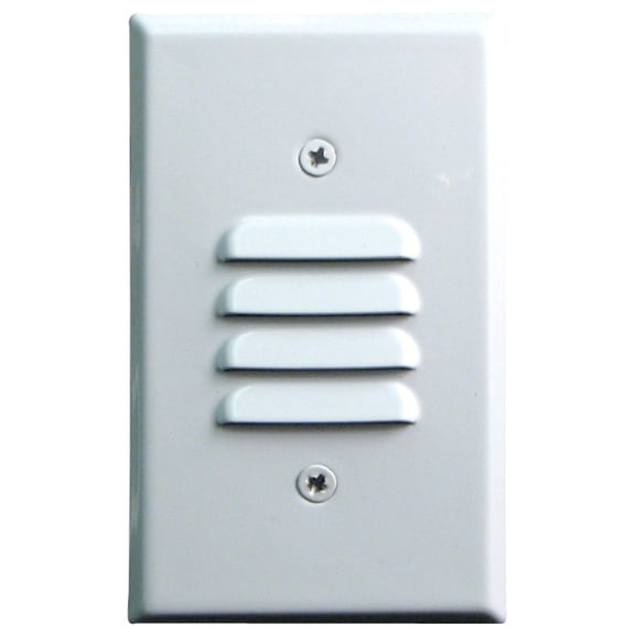 Elco Elst64 120V Vertical Led Mini Step Light - White