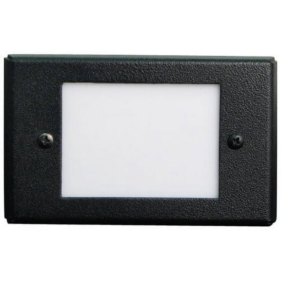 Elco Elst66 1 Light 4-1/2" Tall Integrated Led Outdoor Mini Step Light - Black